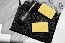 Load image into Gallery viewer, Bloke Soaps Trendsetter Gift Pack. Face foam and two bars of soap in luxurious gift box.