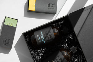 Bloke Soaps Gift Pack - liquid and bar soap in gift box